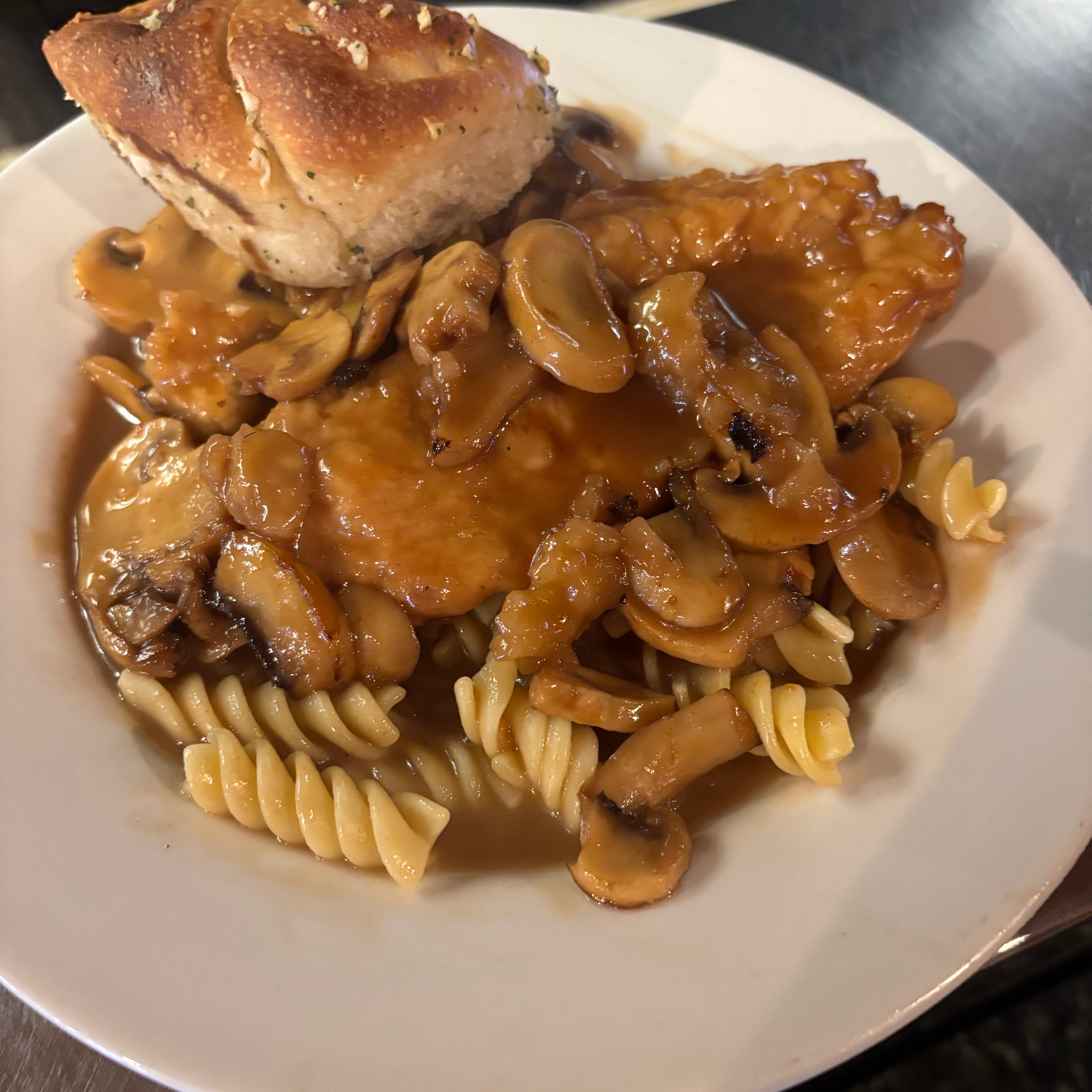 Chicken Marsala.