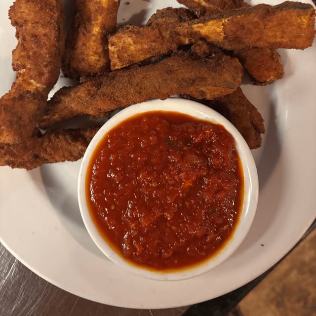 Crispy Zucchini Spears.