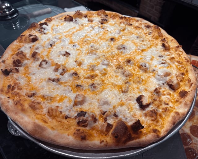Buffalo Chicken Pizza.