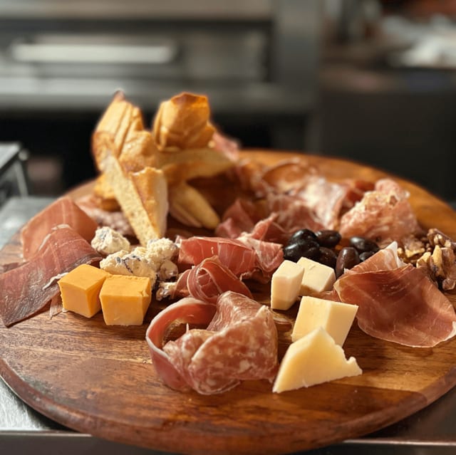 Charcuterie and Cheese Board.
