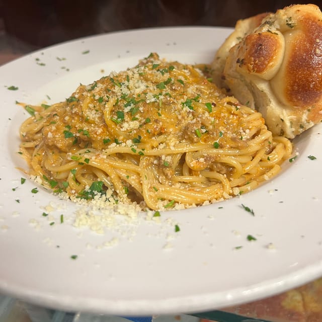 Ella Bella Bolognese.