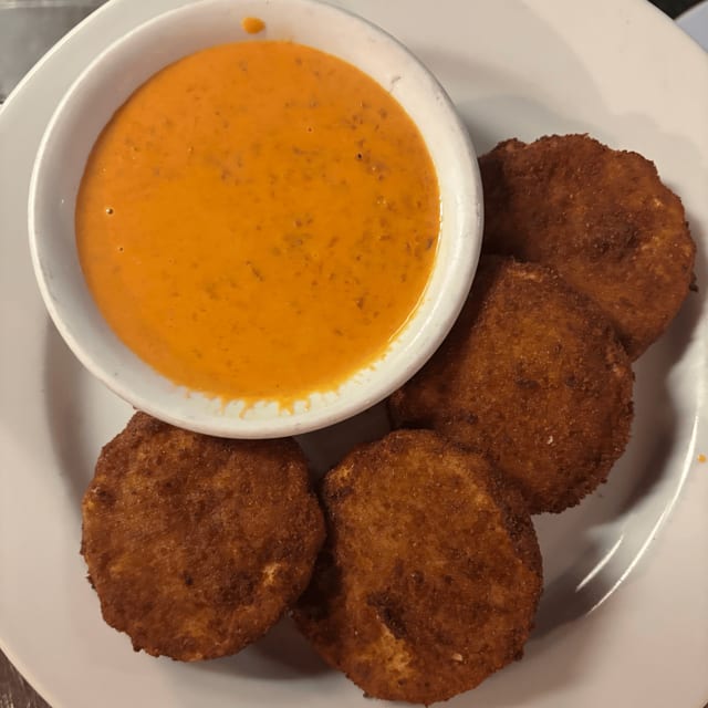 Fried Cheese Ravioli.