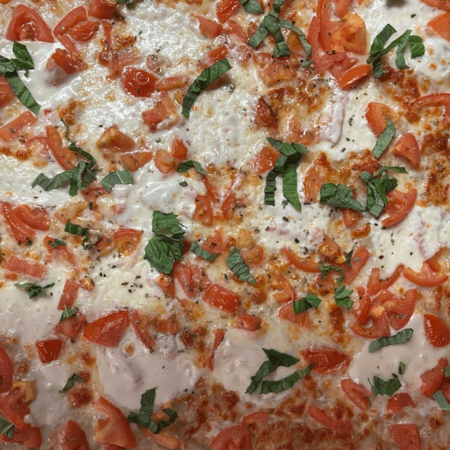 Grandma Margarita Pizza.